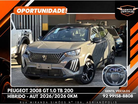PEUGEOT 2008 1.0 TURBO 200 HYBRID GT CVT